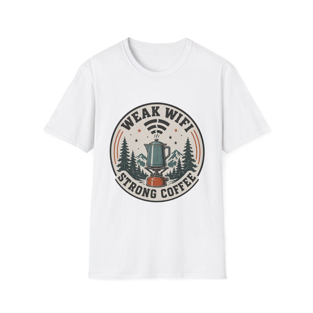 Weak Wifi Strong Coffee T-Shirt
