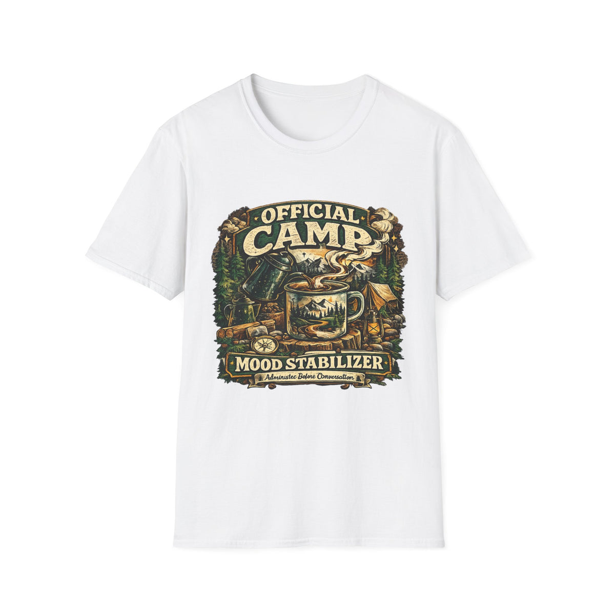 OFFICIAL CAMP MOOD STABILIZER T-SHIRTS