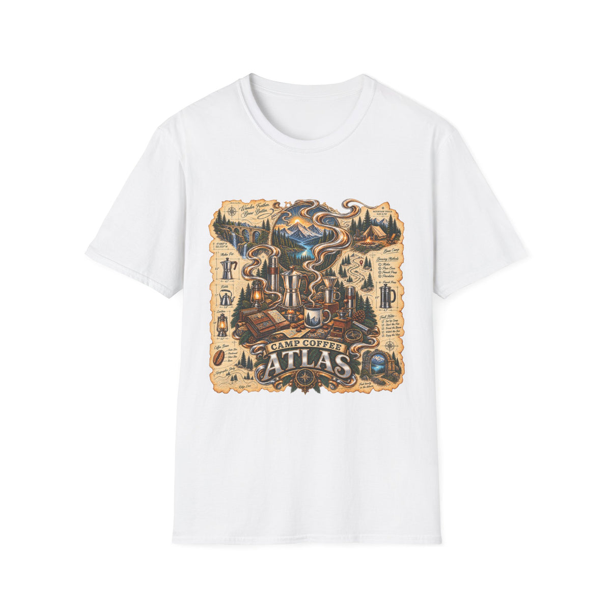 CampCoffee Atlas T-Shirt