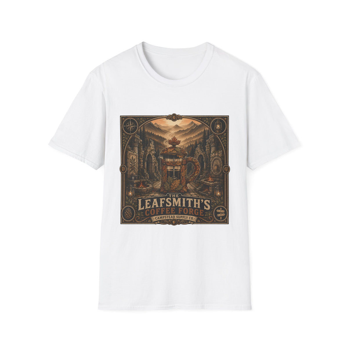 The Leafsmiths Coffee Forge T-Shirt