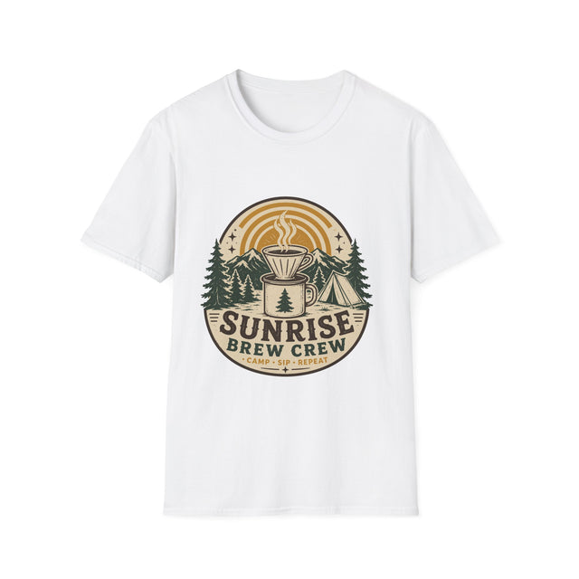 Sunrise Brew Crew Camp Sip Repeat  T-Shirt